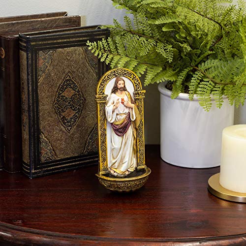 Roman Exclusive Sacred Heart of Jesus Figurine by Joseph's Studio